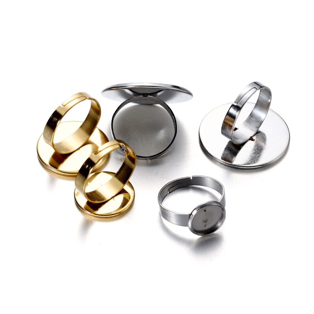 10개 스테인리스 스틸 조절 가능한 블랭크 링 베이스  - Ring Blank Adjustable 리뷰 및 가격