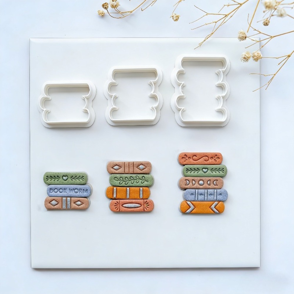 7개/세트 책 모양 폴리머 클레이 커터 세트, DIY  - Jewelry Making Books 리뷰 및 가격